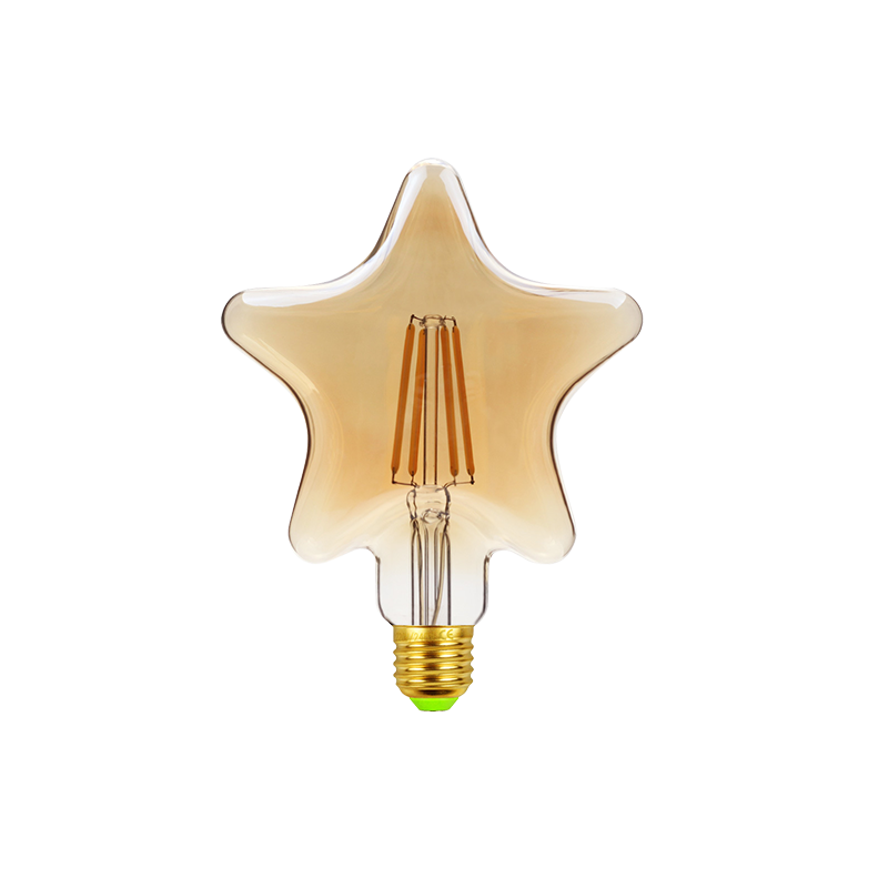 LED filament žarulja Green Tech 4W, 2700K, E27, AC220V, amber, dimabilna