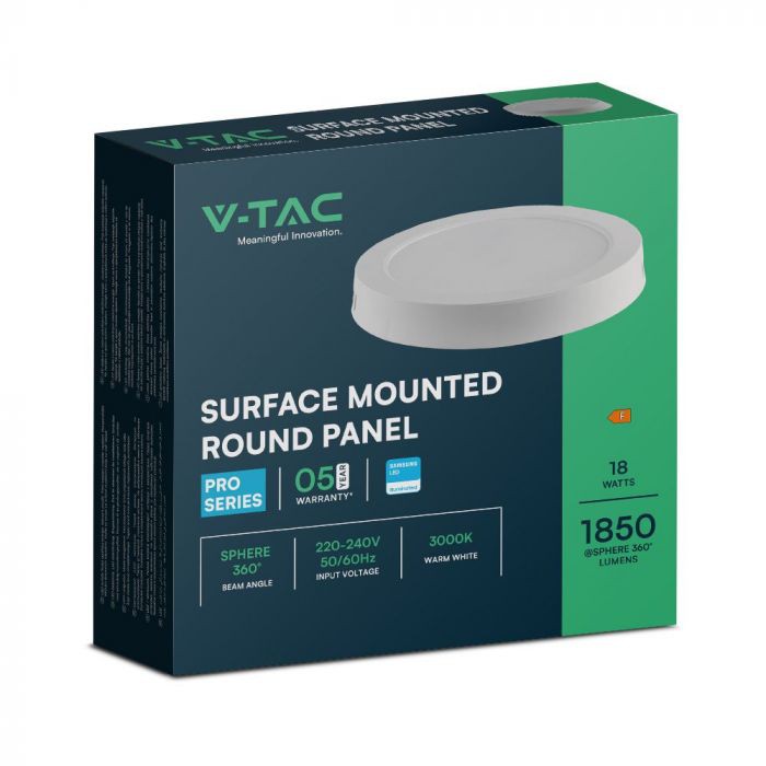 24W LED nadgradni panel Samsung čip - AKCIJA - set 3 komada