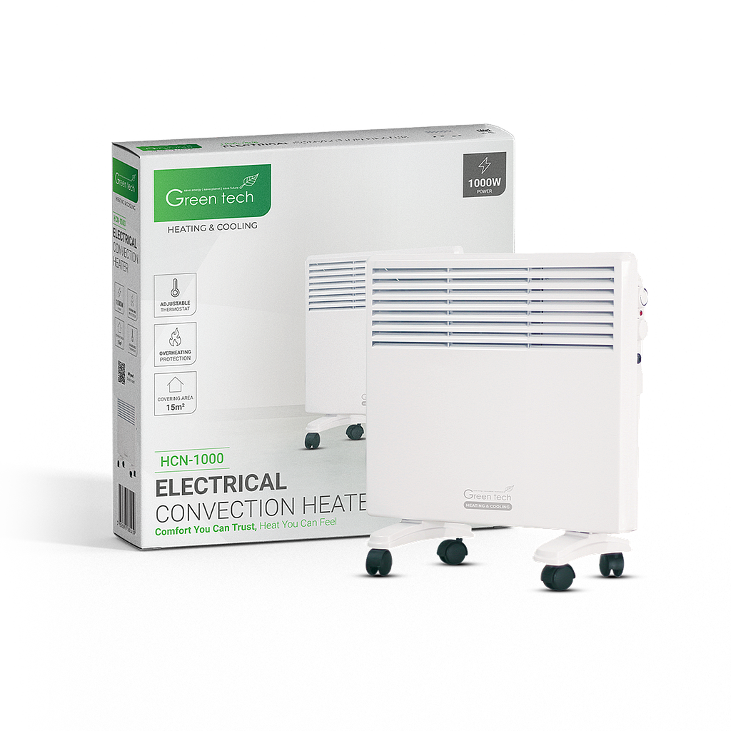 Konvektorska grijalica Green Tech 1500W, električna