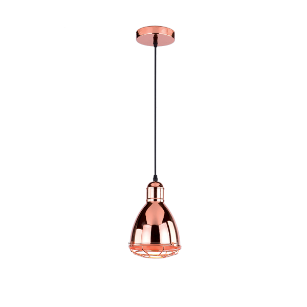 TYLER VISILICA 1XE27 BAKAR D155mm