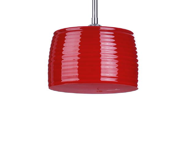 RULET LUSTER 1XE27 CRVENA