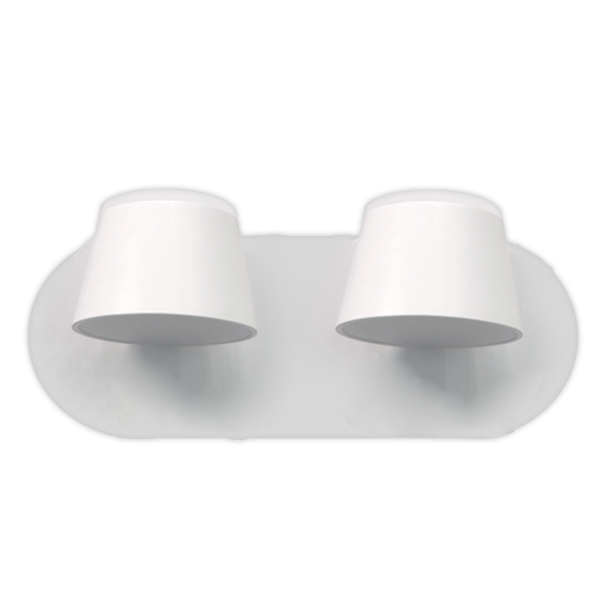 MALIA LED ZIDNA SVJETILJKA 2X12W 4200K BIJELA
