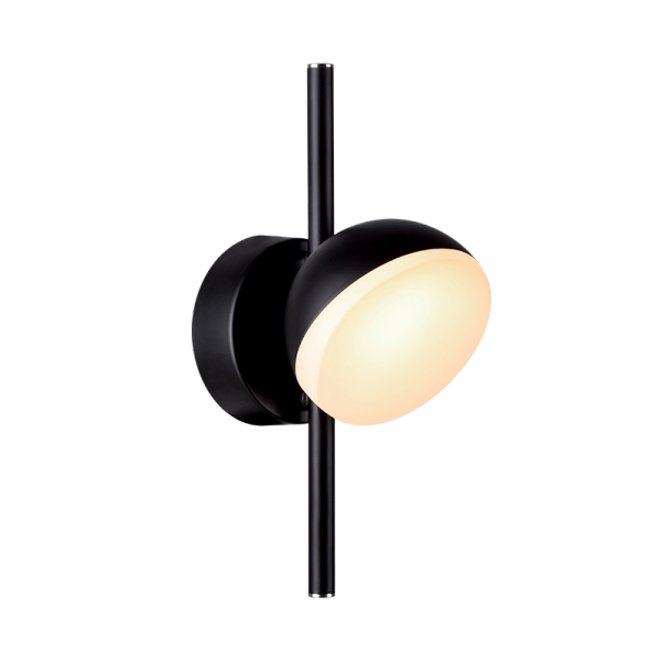 LED ZIDNA SVJETILJKA OLIVIA 7W/ 490lm/ 3000K CRNA