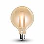 ŽARULJA LED E27 7W / GLOBE FI 95 / FILAMENT AMBER / 2200K